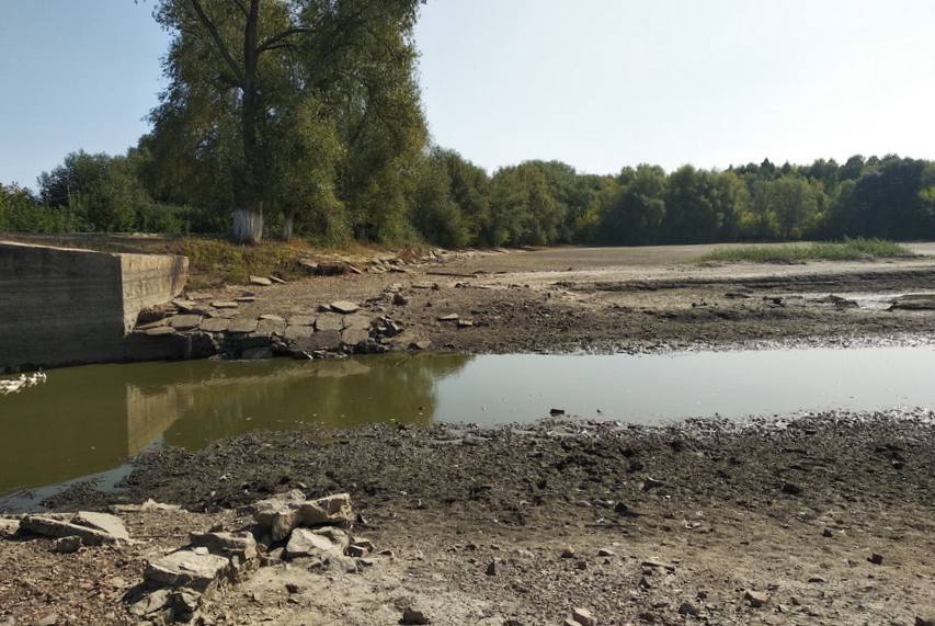 Обласна екологічна інспекція закликала людей повідомляти про самовільний спуск води в ставках