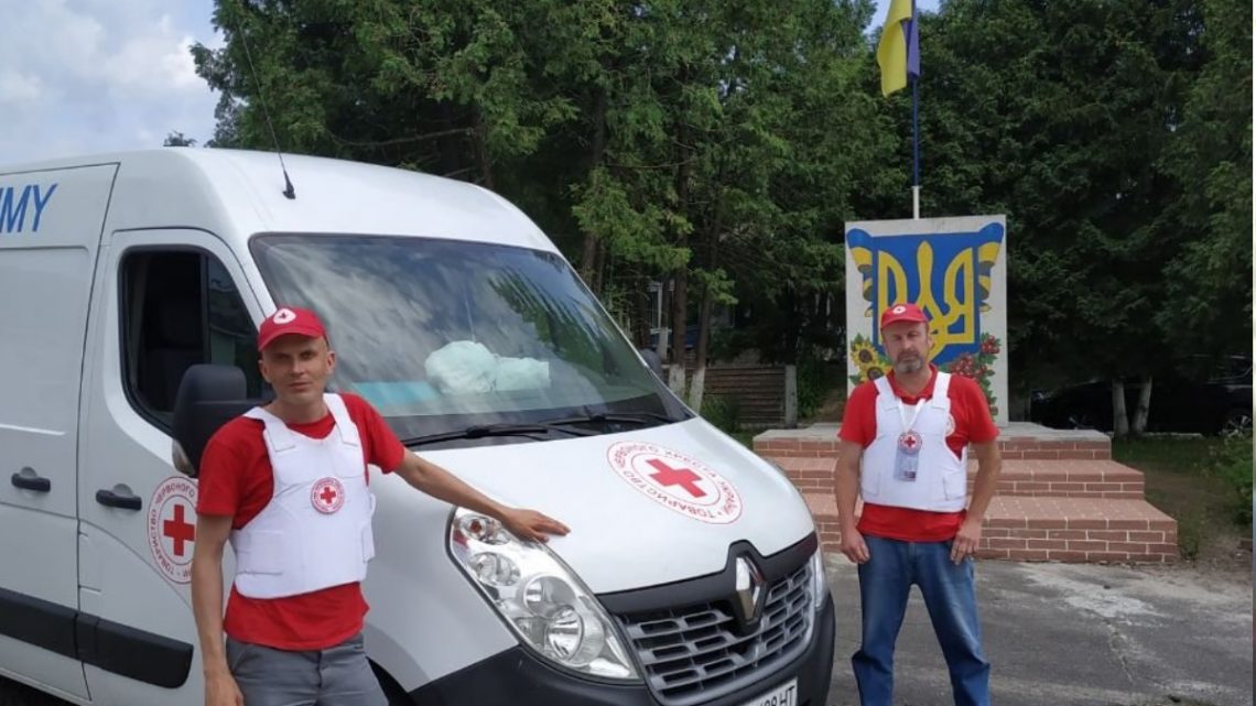 «Червоний хрест» передав Свеській громаді 2 тони гуманітарної допомоги