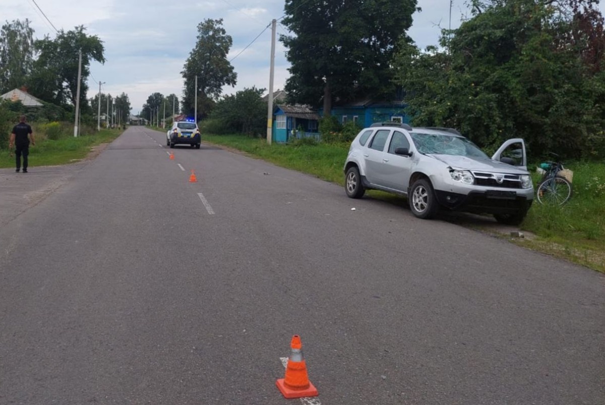 В Орлівці автівка збила тринадцятирічного підлітка на велосипеді