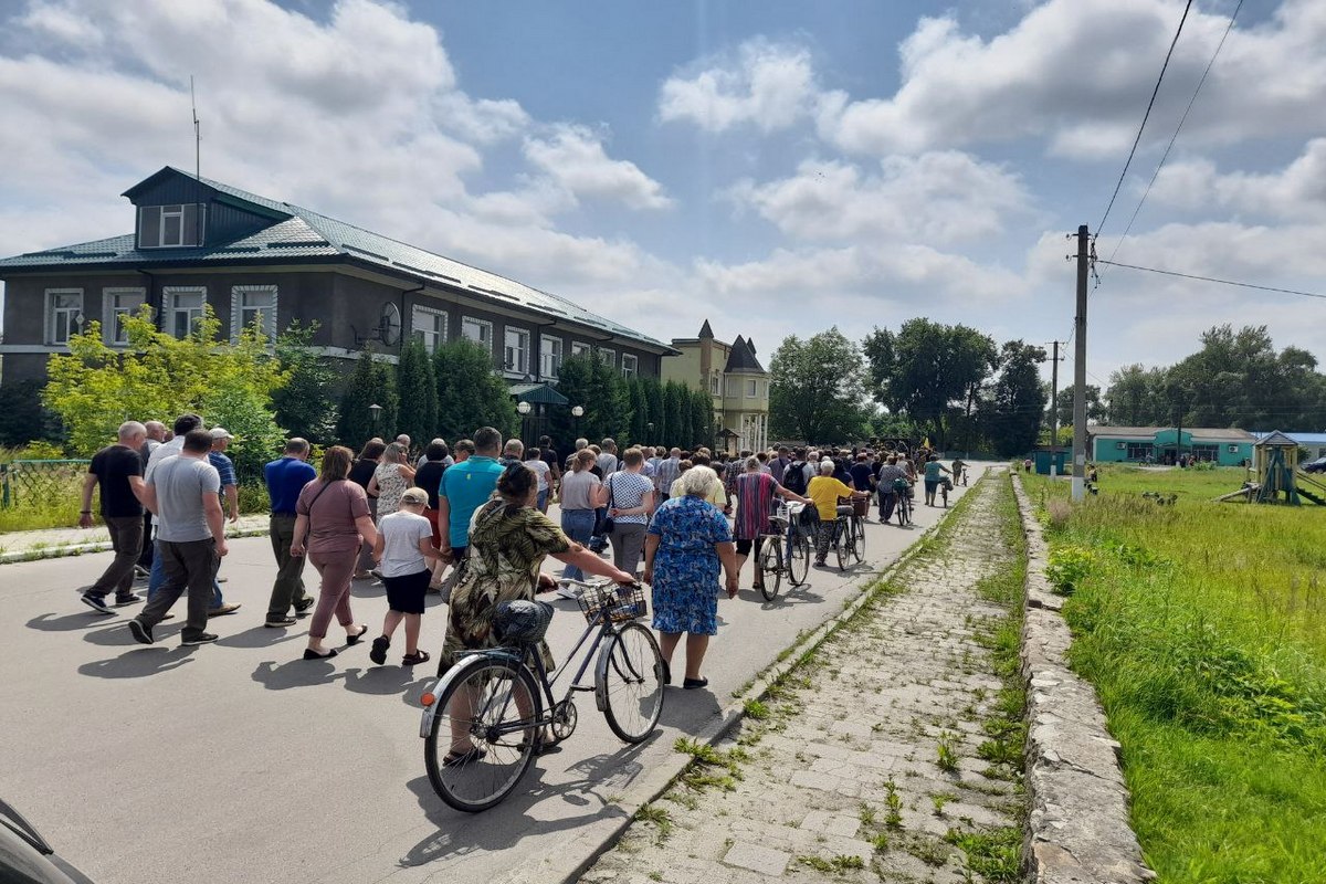 В Дружбі попрощались з військовим Миколою Гончаренком