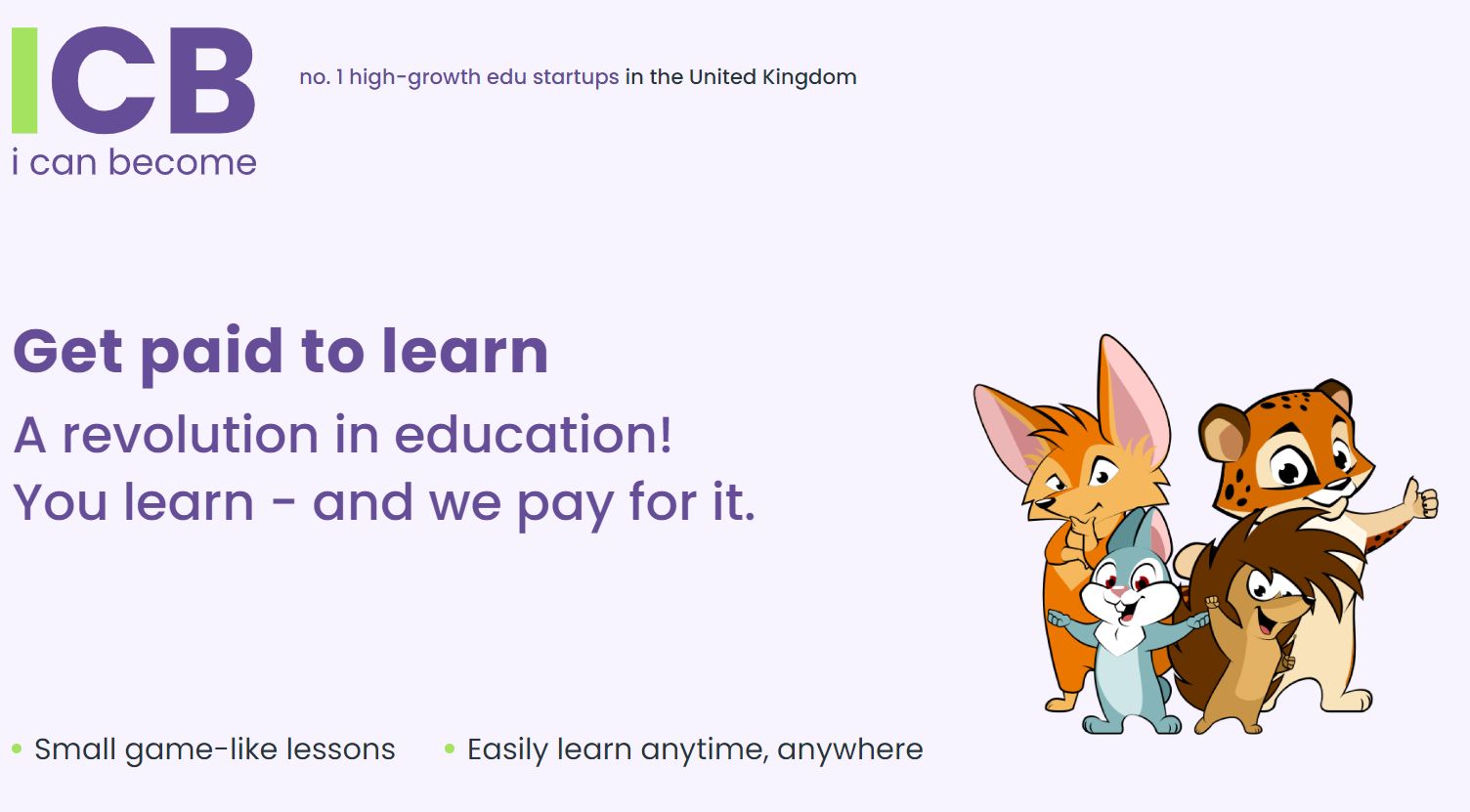Earn while you learn with the new platform, I can beco.me