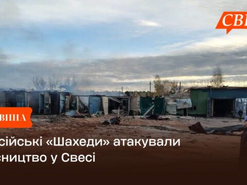 Російські «Шахеди» атакували лісництво у Свесі